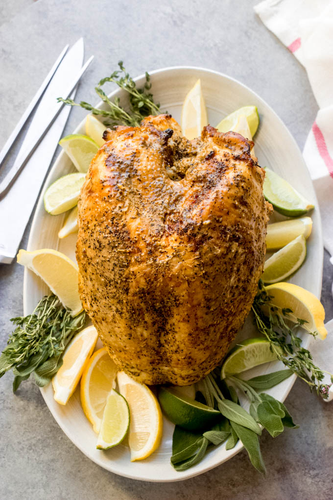 herb roasted turkey breast