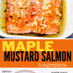 maple mustard salmon recipe