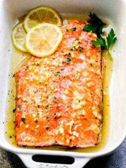 maple mustard salmon