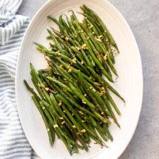 spicy asian green beans