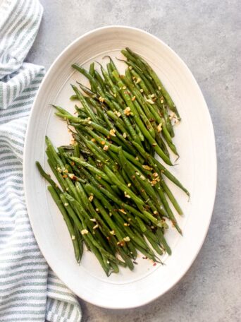 spicy asian green beans
