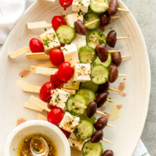 Greek Salad Skewers-image