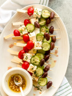 greek salad skewers recipe