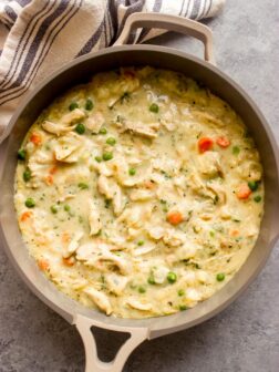 healthy chicken pot pie