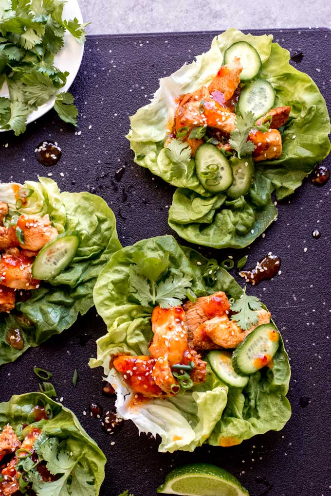 chicken lettuce wraps recipe