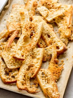 parmesan cheese crisps