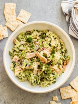 avocado tuna salad