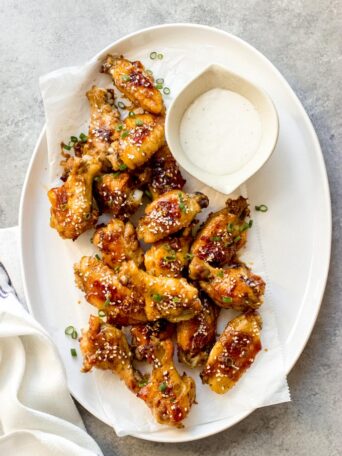 sesame chicken wings