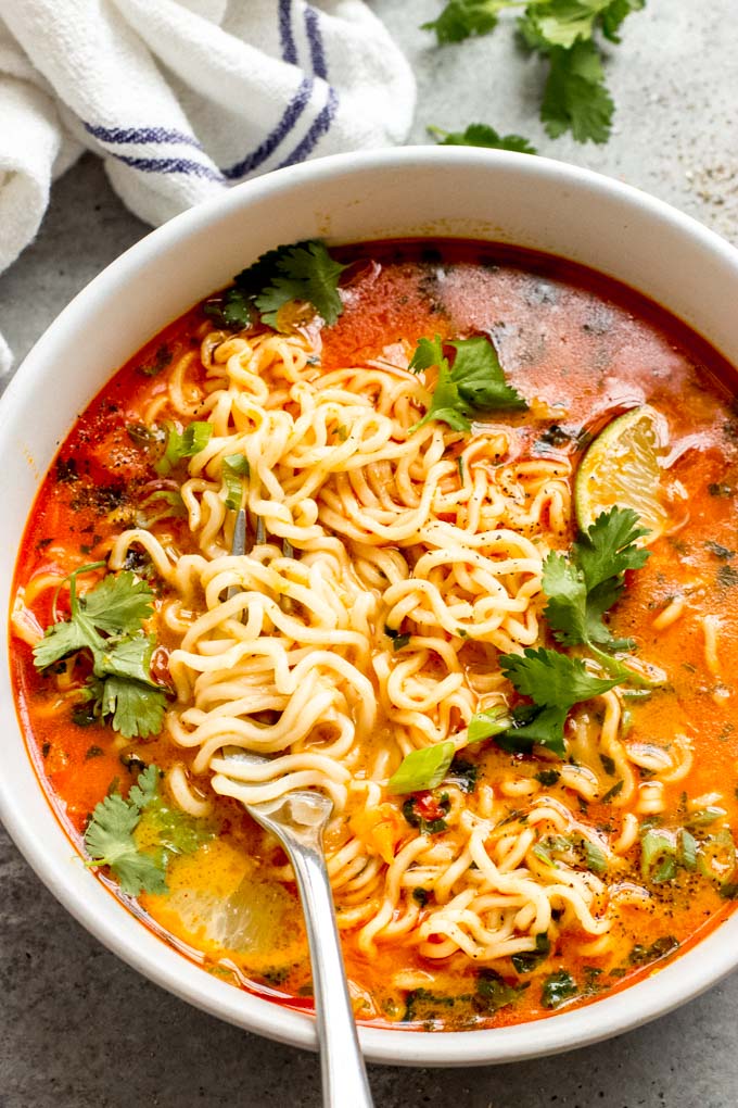 thai curry noodle soup