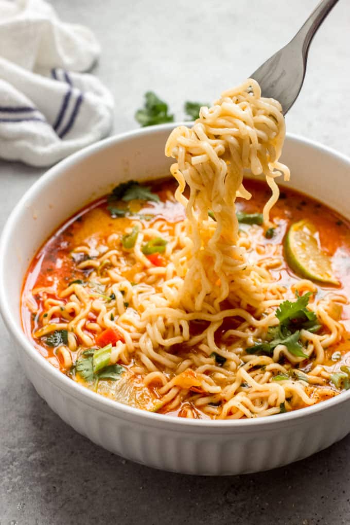 List of 10+ thai chicken noodle soup 5 Thai Red Curry Noodle Soup