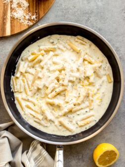 lemon garlic cream sauce