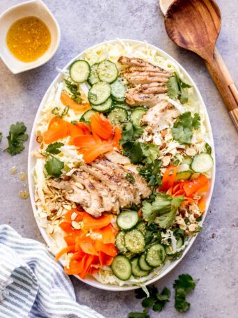 sesame chicken salad