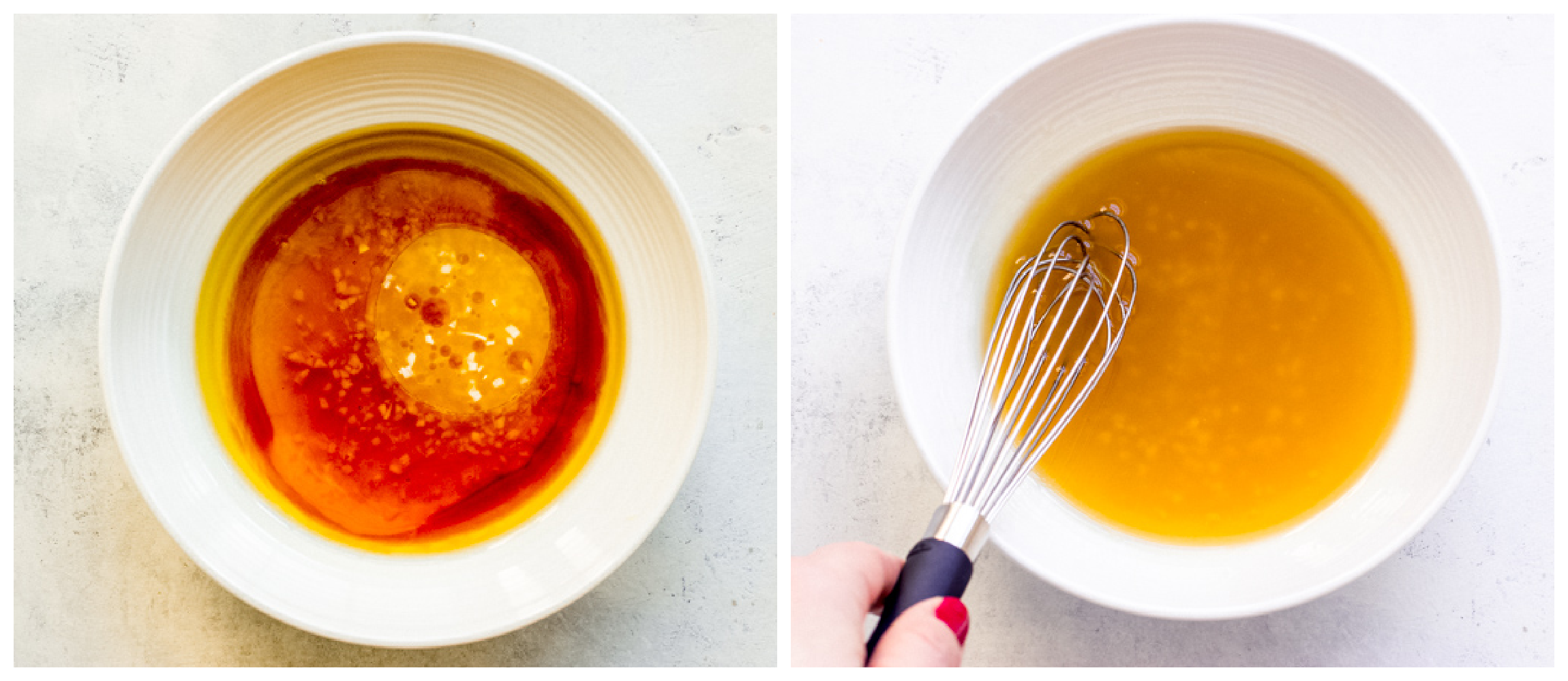 asian sesame salad dressing in a bowl