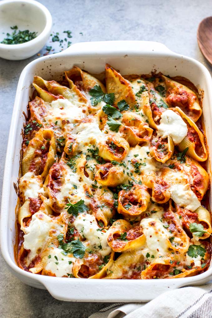 easy stuffed shells with meat