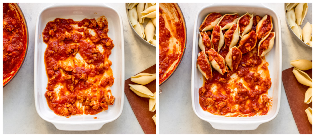 stuffed shells recipe with sausage