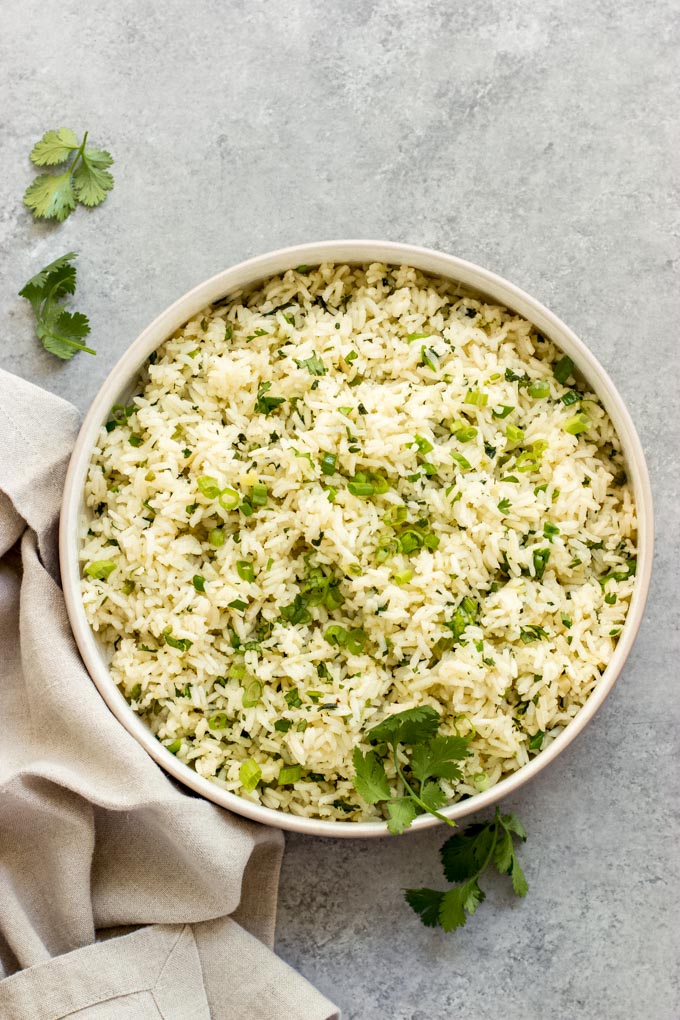 cilantro rice