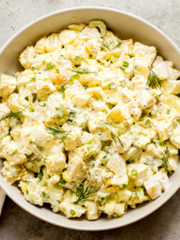 sour cream potato salad recipe