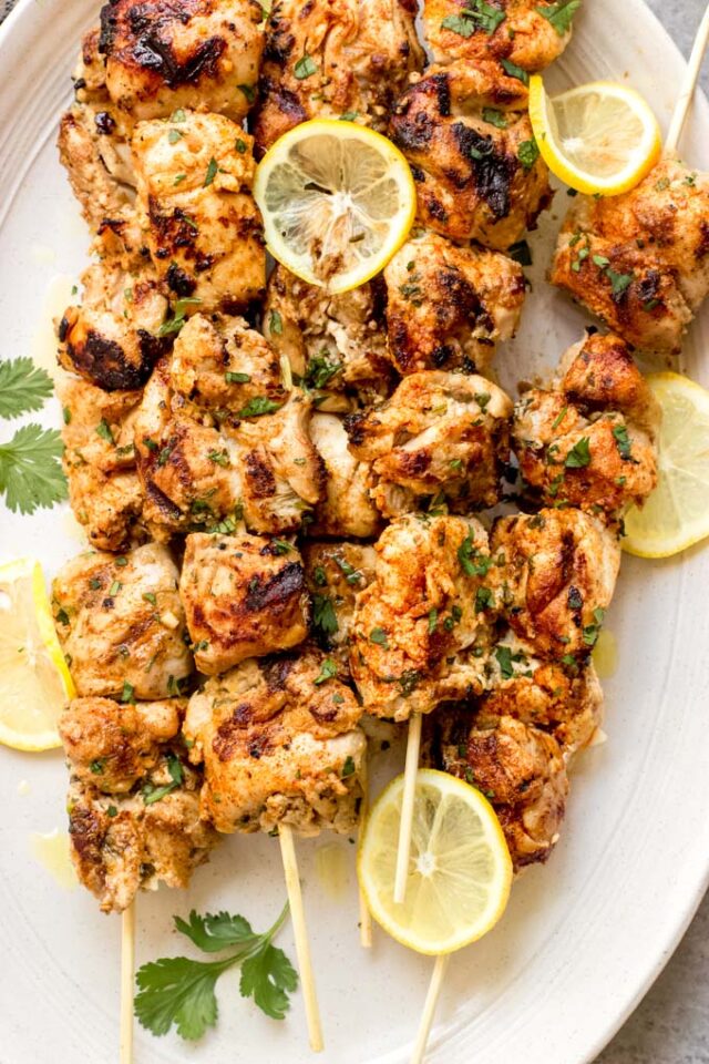 Best Chicken Kabob Marinade Recipe Little Broken