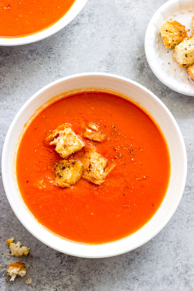 san marzano tomato soup