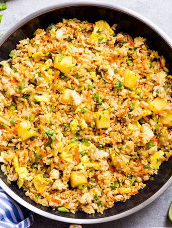 chicken and pineapple fried rice