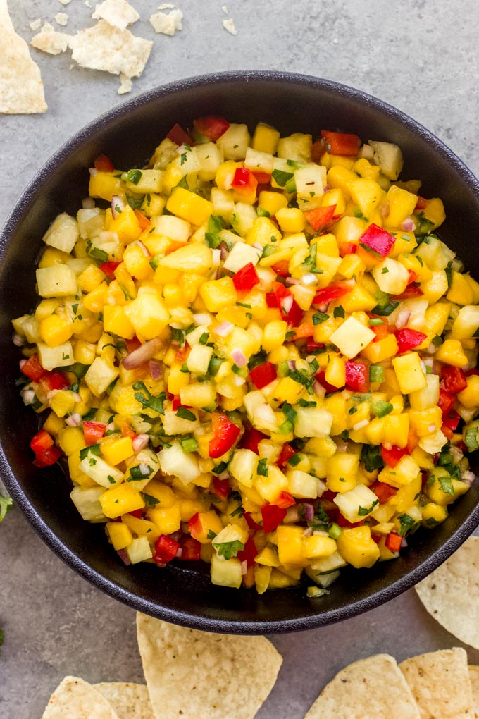 pineapple mango salsa