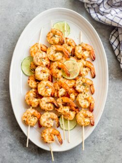 grilled garlic shrimp