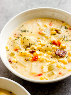 potato corn chowder recipe