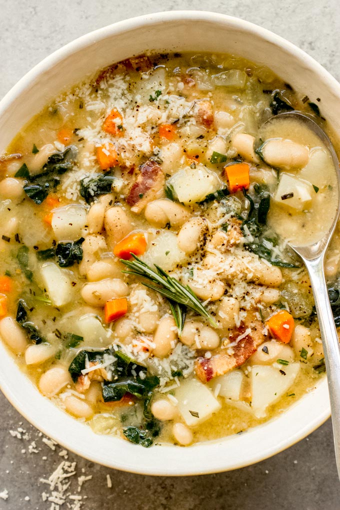 tuscan white bean and kale soup