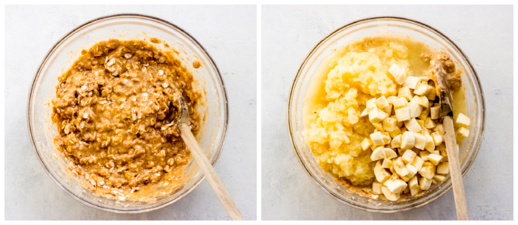 bars recipe batter in a bowl