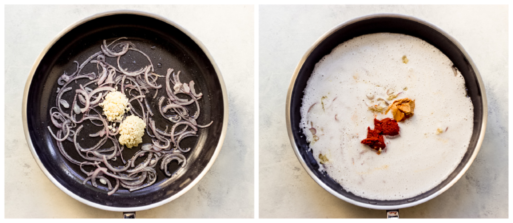 how to make red curry shrimp