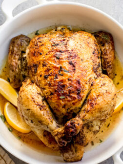 whole roasted chicken