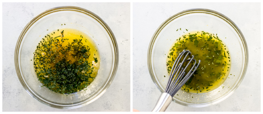 herb oil for roasted chicken