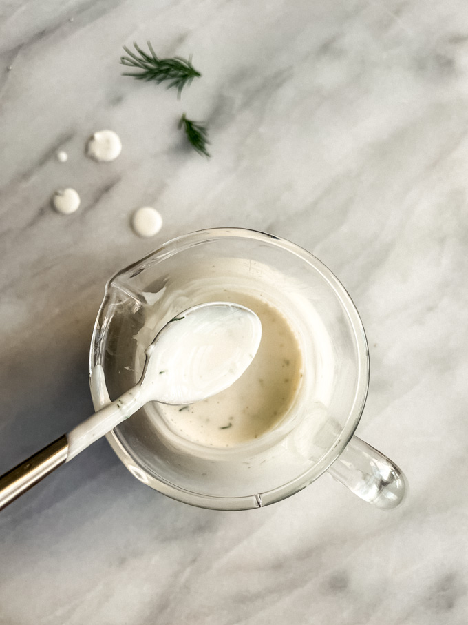 homemade buttermilk ranch dressing