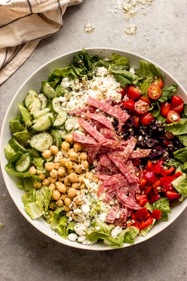 Chopped Antipasto Salad Little Broken