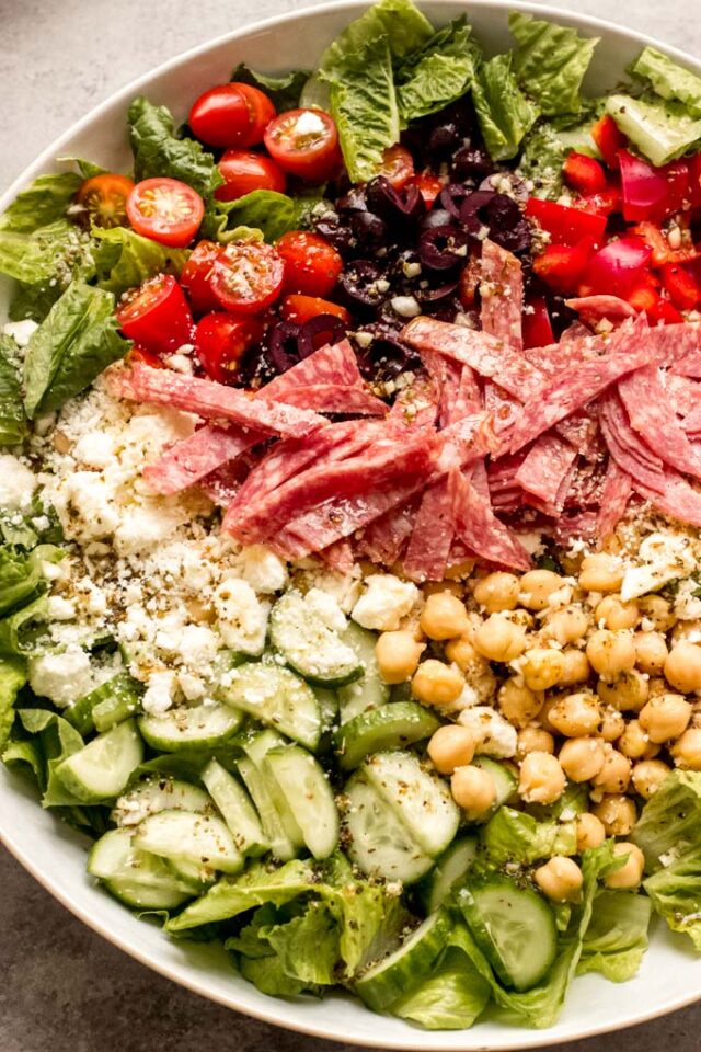 Chopped Antipasto Salad Little Broken