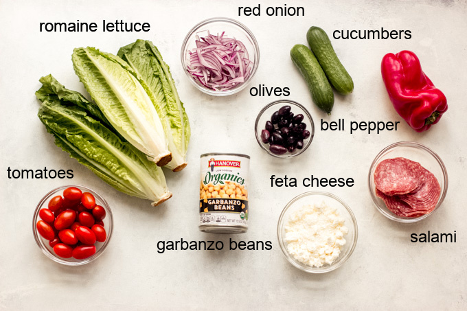antipasto salad ingredients