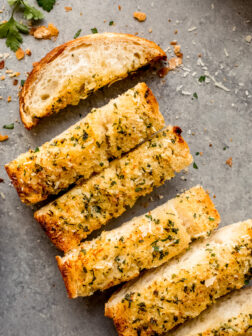 sourdough garlic bread