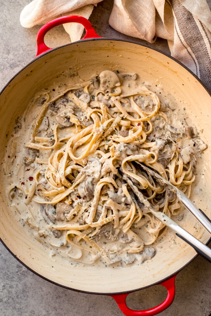 mushroom pasta recipe