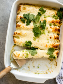 chicken enchiladas