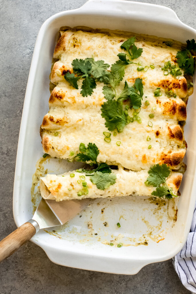 chicken enchiladas