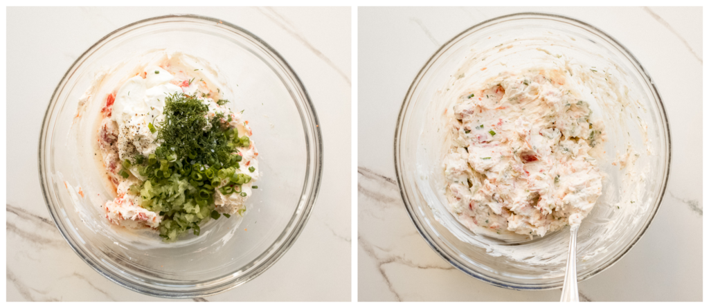 salmon dip in a bowl