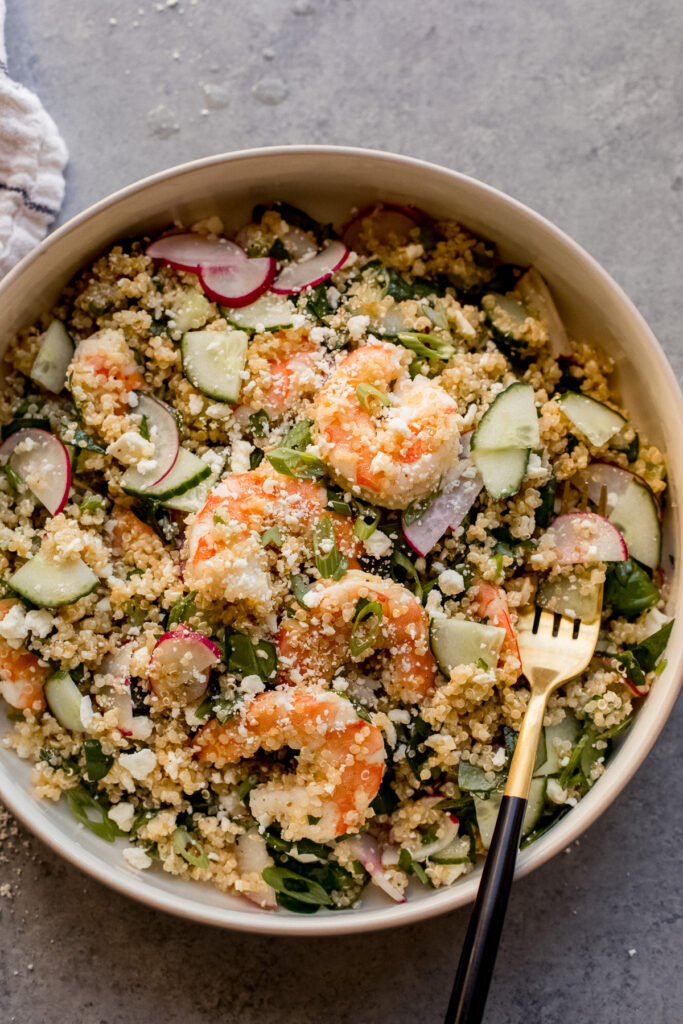 spring quinoa salad