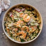 quinoa salad with shrimp