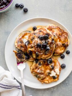 blueberry ricotta pancakes recipe