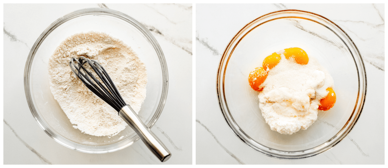 dry ingredients in a bowl