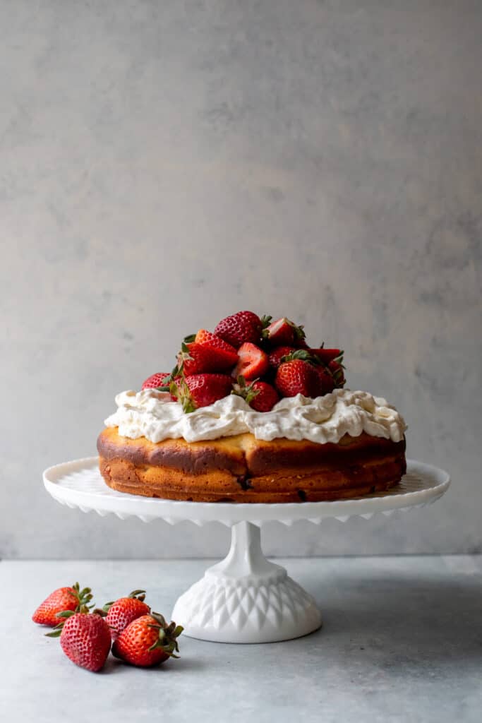 strawberry shortcake cake