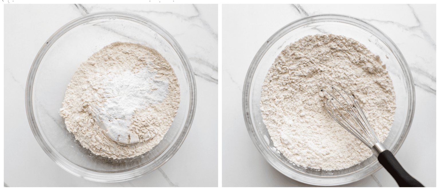 dry ingredients in a bowl