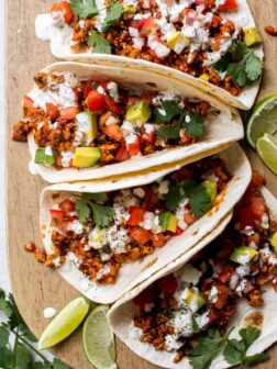 chipotle chicken tacos