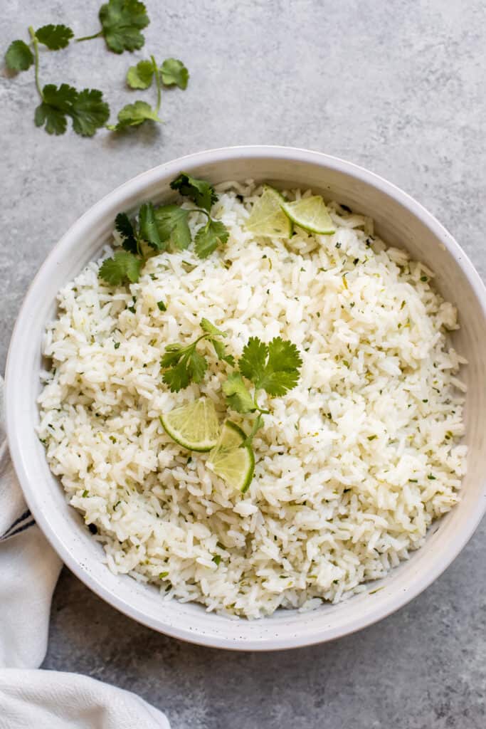 coconut lime rice