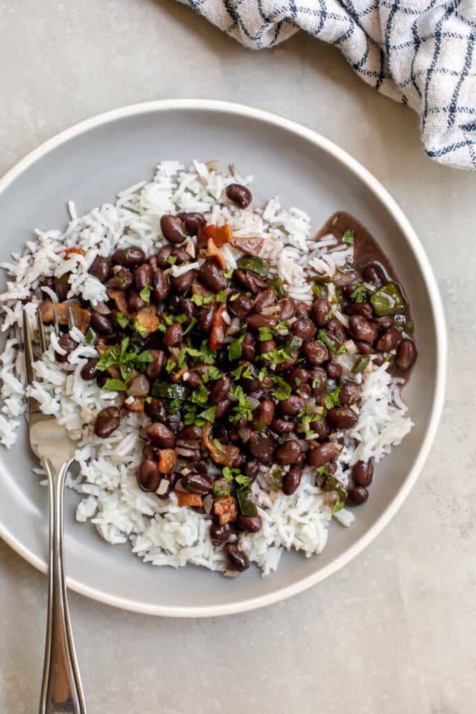 easy mexican rice and beans